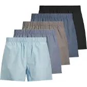 Jack & Jones Boxershorts "JACMILANO WOVEN BOXERS 5 PACK NOOS" Packung, 5 Stk.
