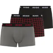 HUGO Design 10267989 Trunk Red Boxershorts 3 Einheiten