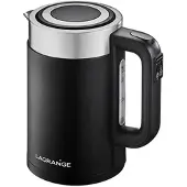 Lagrange 509041, 1,7 l, 2000 W, Schwarz, Kunststoff, Edelstahl, Regelbare Temperatur, Wasserstandsanzeige