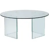 Vente-unique Couchtisch - Sicherheitsglas - ADAMO