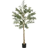 HOMCOM Künstliche Pflanze-15L x 15B x 150H cm-Grün | Gr.: onesize