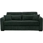 Vente-unique Mondovi, Sofabett, Wohnzimmer, Grün, 4 Sitz(e), Grün, Strukturierte Oberfläche