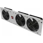 Lanberg AK-1506-S, Lüfter-Set, Eingebauter Ventilator, Acrylnitril-Butadien-Styrol (ABS), Stahl, Grau, 1 Stück(e), 2,2 kg