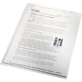 Leitz 40000003, Legal, Transparent, Polypropylen (PP), 220 mm, 1 mm, 313 mm