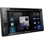 Pioneer AVH-A3200DAB, Schwarz, 2 DIN, 50 W, CD, DVD, 15,8 cm (6.2"), A2DP, AVRCP