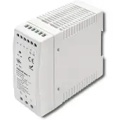 Qoltec Zasilacz na szynę DIN | 60W | 12V | 5A | Biały | Slim