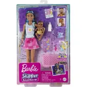 Mattel HJY34 - Barbie - Skipper Babysitters Inc - Babysitterpuppe mit Zubehör, Spielset