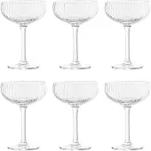 Bloomingville Astrid Champagnerglas, Klar, Glas 6 Stk