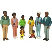 Miniland Afrikanische Familienfiguren 8 Einheiten