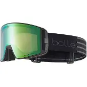 Bolle - Photochromatische / Selbsttönende Skibrille - Blackridge Time Trial Matte - Phantom Green Emerald - schwarz