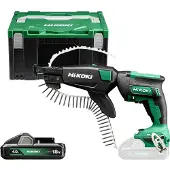 HiKOKI 18V W18Da Wcz 2X4.0Ah G/K Platinenschrauber + Bl 5000Obr/Min Hsc Magazin