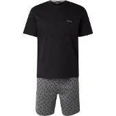 BOSS Pyjama-Set aus Baumwolle mit Logo-Details Grösse S