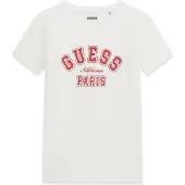 GUESS T-Shirt J6RI41 J1314 Weiß Regular Fit