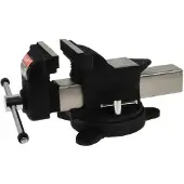 GEKO BSD Professionell Schwerlast Tischschraubstock - Werkbanschraubstock, Werkbank Drehbar Schraubstock - 120mm (5”) - 12kg