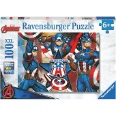 Ravensburger Marvel Avengers Captain America XXL Puzzle 100 Teile