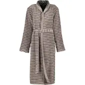 Cawö Bademantel Women 1491 Sjaalkraag Stein-46