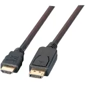 EFB NORDIC Efb Fullhd Aa St-st Displayport-auf-hdmi-kabel 2 M