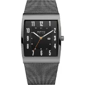 Bering 16433-377 Herren-Armbanduhr, Edelstahl-Gehäuse, Metall-Armband, Solarbetrieb