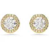 Swarovski Una Gold Coloured Ear Studs 5686637