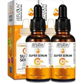 P-Beauty Vitamin C Plus Serum Hyaluronsäure Retinol für Gesichtspflege 2x30 ml