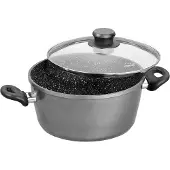 Stoneline Kochtopf 20 cm | mit Deckel