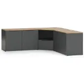 Vicco Wohnwand Wido Anthrazit 3 Teile, Model 58548