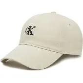 Calvin Klein Jeans Cap Embroidered Monogram Cap LV04K5024G Weiß