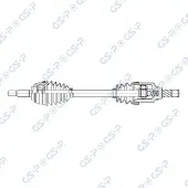 GSP Antriebswelle 203931OL