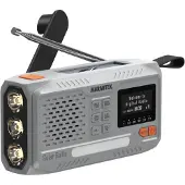 Marmitek RESQ 100 - Kurbelradio, Tragbar, Analog & Digital, DAB, DAB+, FM, 87,5 - 108 MHz, 170 - 240 MHz, 3 W
