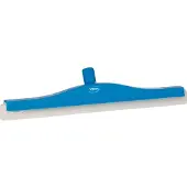 Vikan 7763-3 Classic Bodenzieher 50 cm blau, flexibler Hals, weiße Kassette