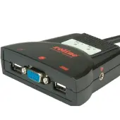 Roline KVM-Switch Star 2PC, USB, Audio