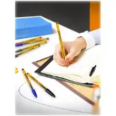 BIC Cristal 0.35mm Black Stift 50 Einheiten