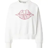 Pepe Jeans für Damen. PL5800042 Sweatshirt Bernis weiß (M), Lässig, Baumwolle