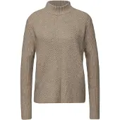 Street One Stehkragenpullover mit dezentem Strukturmuster