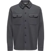 Only & Sons Langarmhemd "ONSNEWKODYL OVERSHIRT SWEAT NOOS" Materialmix, regular fit