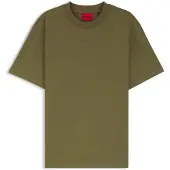 HUGO T-Shirt Dapolino 50488330 Khakifarben Relaxed Fit