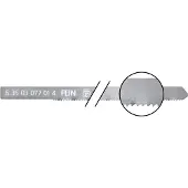Fein Sägeblätter 5er Pack, Länge 120 mm, Zahnabstand 1,2 mm 5 Stk
