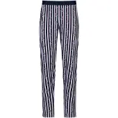 Mey Hose lang Serie Marble Muse Yacht Blue | Größe S