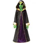 Metamorph Grüner Alien Kostüm für Kinder