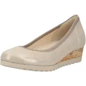 Gabor 82.641 Ballerinas - Damen Halbschuhe - Slipper grau NEU