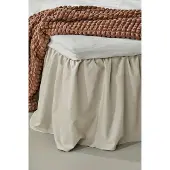 Jotex Spannbettlaken "Zack" in Beige - 140x200 cm