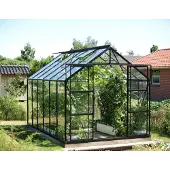 Vitavia Vitavia, Gewächshaus "Uranus 9900", schwarz, 9,9 m², 3 mm ESG