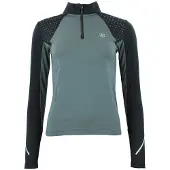 Mountain Peak T-Shirt 1. Haut mit Reißverschluss Frau