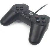 Gembird Gamepad USB Gamepad 10 Tasten 4-Wege Digital Pad