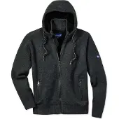 Magni Strickjacke Schärding anthrazit/schwarz-meliert Gr.XXL
