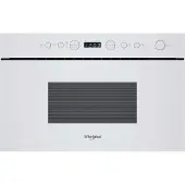 Whirlpool WMN14BW, Integriert, Grill-Mikrowelle, 22 l, 750 W, Eingebautes Display, LED