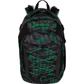 MCNEILL Schulrucksack "Luca", Kinder, Gr. B/H/T: 30cm x 45cm x 23cm, grid, Polyester, Rucksäcke Schulrucksack