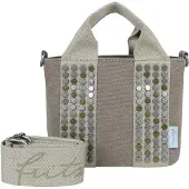 Fritzi aus Preußen Umhängetasche Bini Limited Crossbody Rivet hellbraun