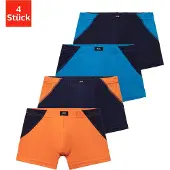 H.I.S. Boxer "Boxershorts für Jungen" Packung, 4 Stk. mit coolem Colorblocking für einen sportlichen Auftritt