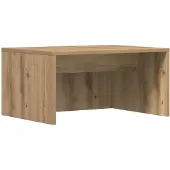 vidaXL Wandtisch Artisan-Eiche Holzwerkstoff 60 x 45 x 30 cm